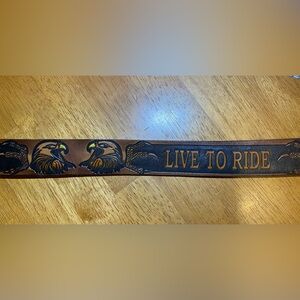 Men’s motorcycle belt